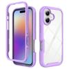 For iPhone 17 Case Anti Drop 2 in 1 PC+TPU Phone Cover