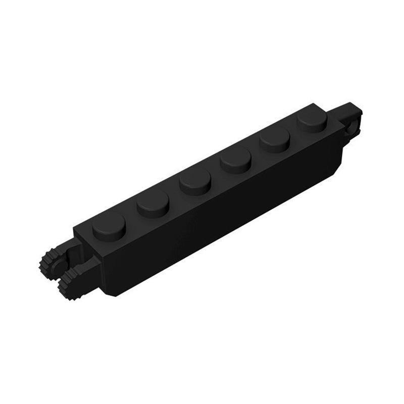 50g MOC 30388 Interlocking 1x6 Building Blocks with Hinges - Compatible Spare Parts Standard