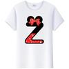 Fashion Blouses Letters Cartoon Mickey Mouse Minnie Printed Family T-Shirts Tshirt Harajuku 90S Top Gift Unisex