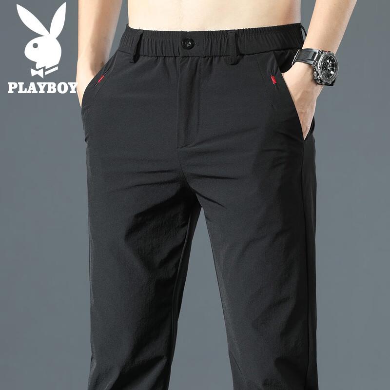 Playboy Men s Ice Silk Casual Pants 36