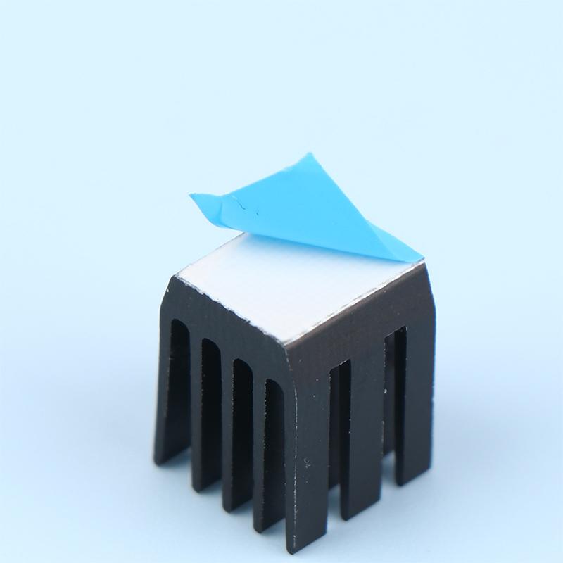 4Pcs 3D Printer Parts Blue Stepper Motor Driver Module Heat Sinks With Glue Cooling Block Heatsink For A4988 Drive