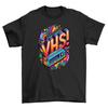Retro_89 VHS T-shirt - Blast To the Past! 100% Cotton, Unisex Printed Design. Re