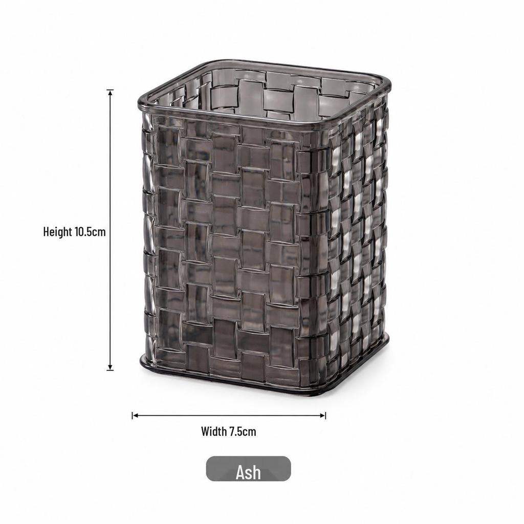 Multifunctional Metal Pen Holder – Stylish Iron Art Stationery Storage with High-End Appeal for Desk Organization