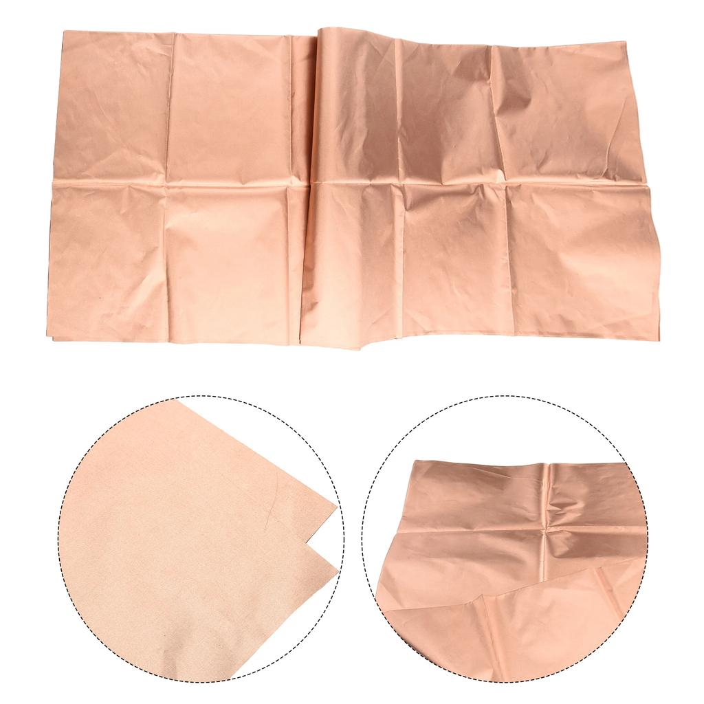 Long lasting Copper Shielding Fabric Blocks Microwave Signals Smart Meters Great for Making E textiles Shielding Curtains 60 80