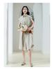 Summer Dress Simple Solid Color Commuting Women's Medium To Long Skirt
