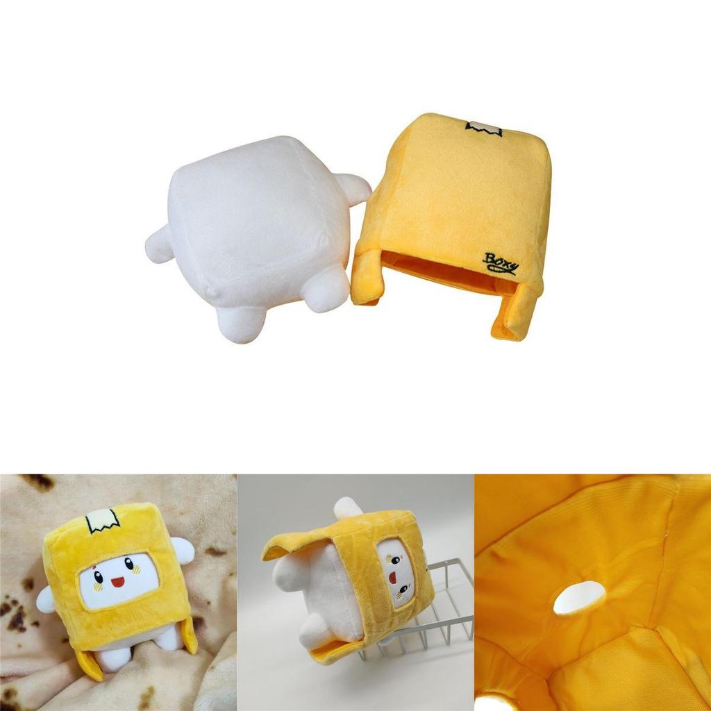 Cute Lankybox Plushie Doll For Kids Soft Stuffed Toy Figure Gift
