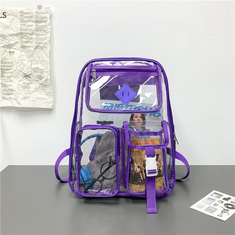 

Lishen Transparent PVC Backpack