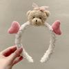 Adorable 2024 Cartoon Hair Tie & Plush Headband Set for Women - Cute Hair Accessories & Gift