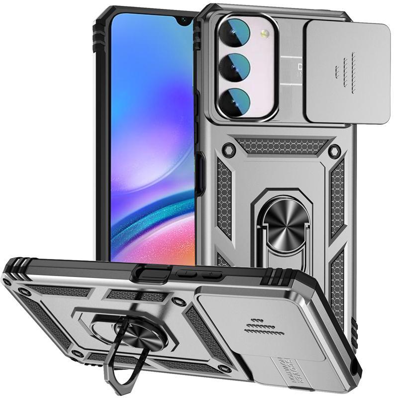 Pouzdro 360° Shockproof Armor Ring pro Samsung Galaxy A05 A05S A15 A25 A04S A14 A24 A34 A54 A23 A33 A53 A73 A13 5G S21 S22 S23 S24 Ultra Plus Cover