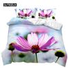 Chrysanthemum Duvet Cover Blooming Floral Branches Botanical Natural Bedding Set Flower Queen King Size Polyester Qulit Cover
