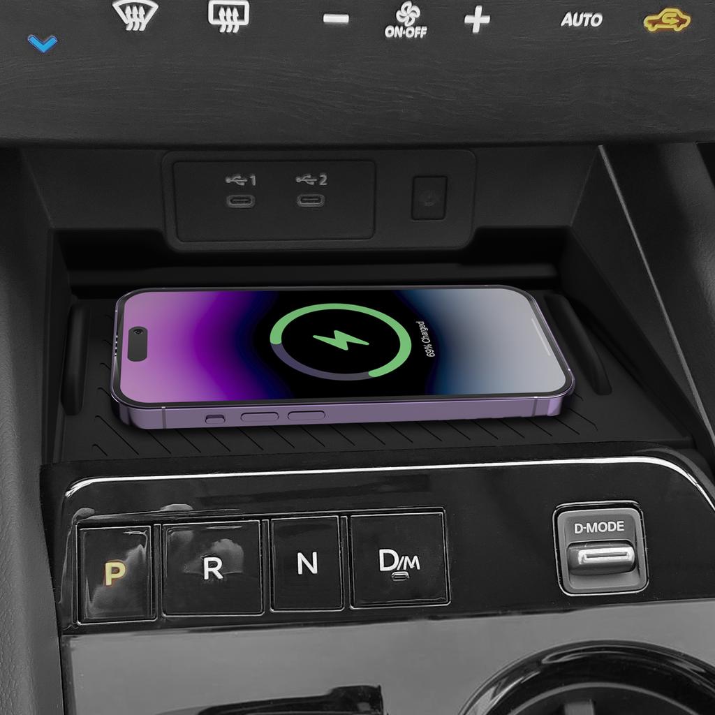 for Nissan MURANO 2025 Wireless Charging Pad Interior Accessories Non-slip Pad Car Phone Charger Mat Protective Mat