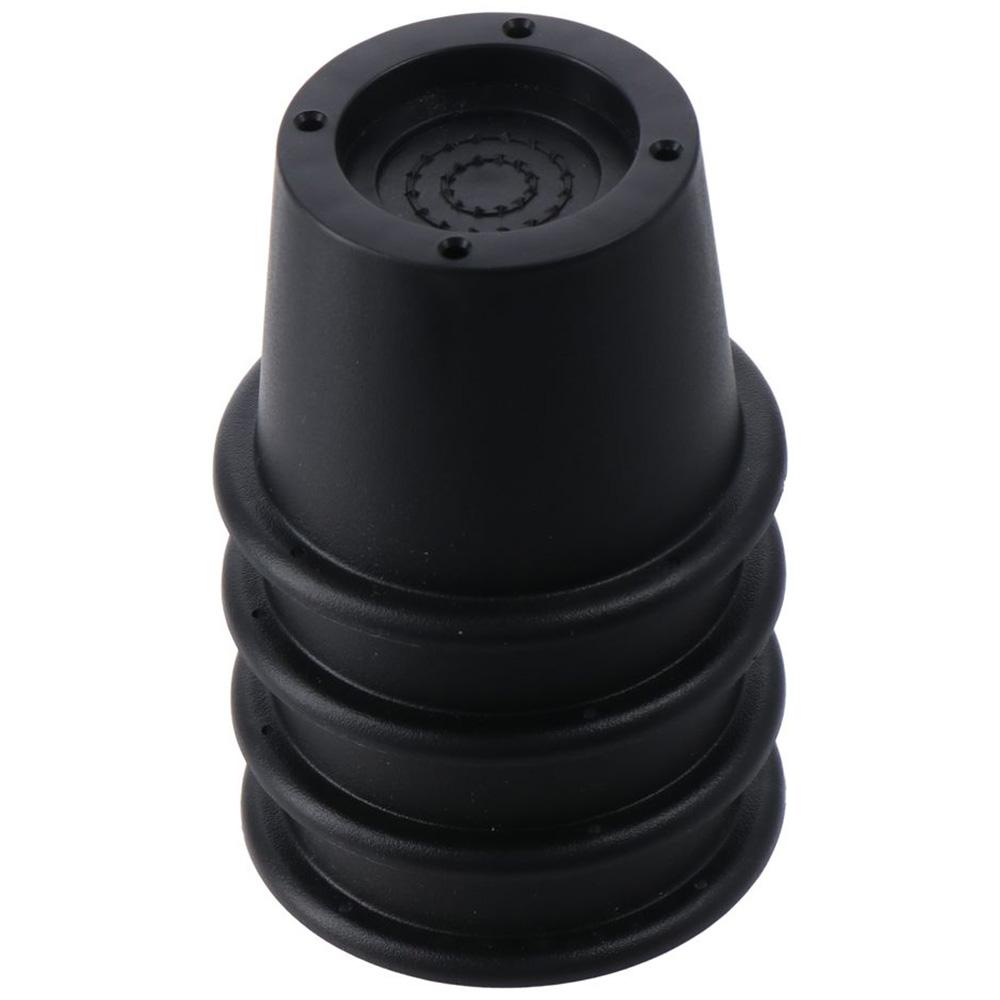 

4Pcs Round Bed Risers Heavy Duty Bed Frame Risers Durable Furniture Raise Blocks Table Couch Bed Raise 2.3 Inch