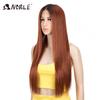 Noble Synthetic Lace Front Wig 28Inch Long Straight Lace Wig Red Wig Women Lace Wig Wig For Black Women Straight Lace Front Wigs
