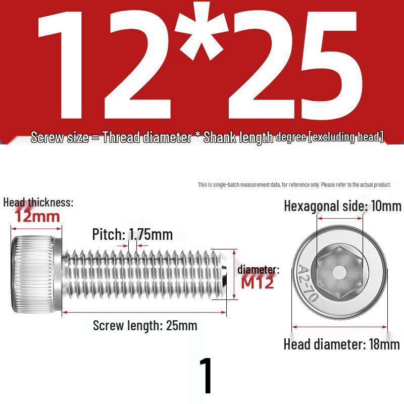 304 Stainless Steel Hex Socket Cap Screw with Extended Thread