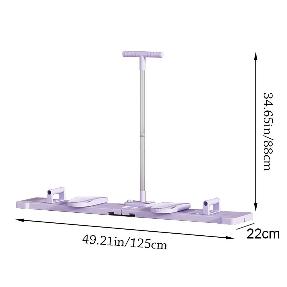 Verstellbares Muskeltrainingsgerät Kunststoff Hüft-Bein-Trainer Neue Skimaschine Postpartal