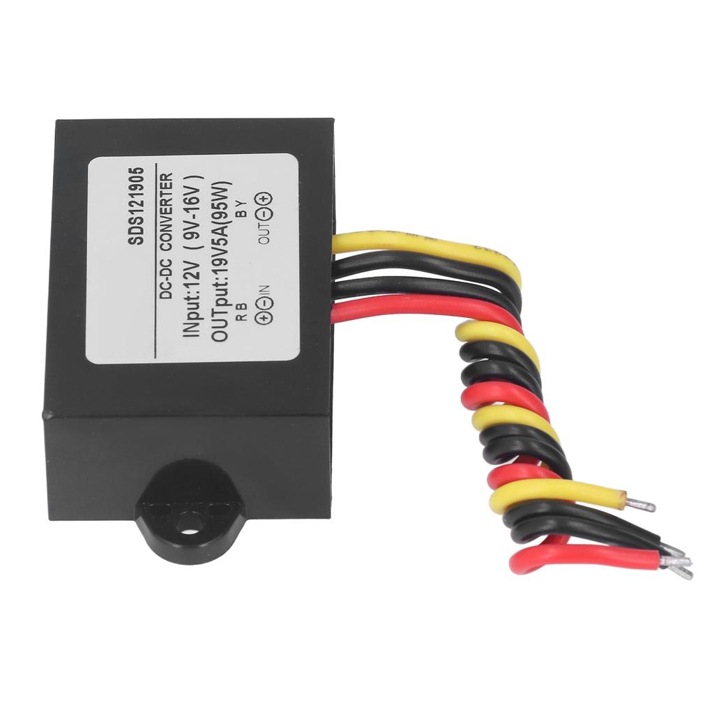 Boost Converter DC 12V do DC 19V Wodoodporny adapter Step Up Akcesoria do zasilania