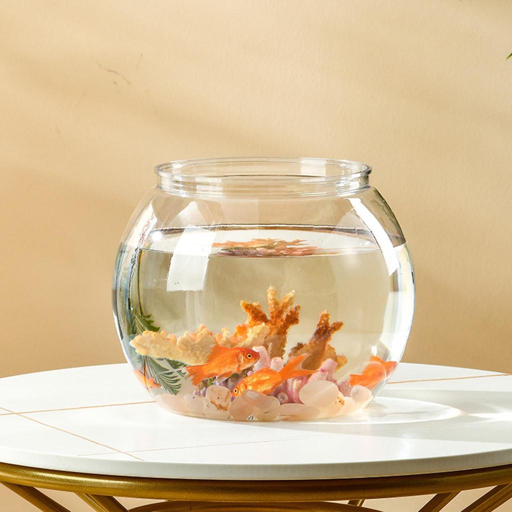 Bowl Tank Aquarium Table Stones Tree Ornament for Home Bedroom Office Living