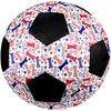 1PC American Flag Bones Soccer Ball Size 5 Football Machine Sewn Indoor/Outdoor Universal Football W120