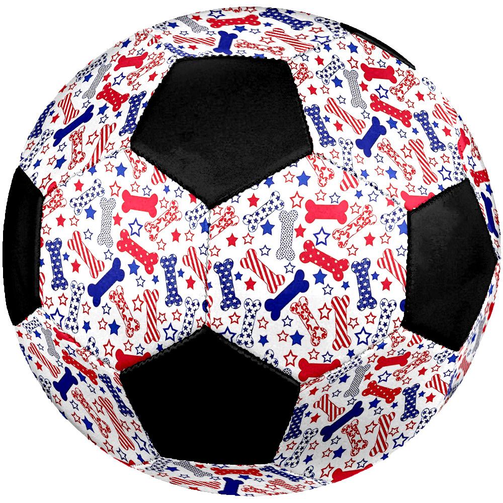 1PC American Flag Bones Soccer Ball Size 5 Football Machine Sewn Indoor/Outdoor Universal Football W120