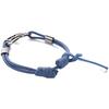 Bally B-Chain Leather Bracelet Men Accessories Blue 6303087