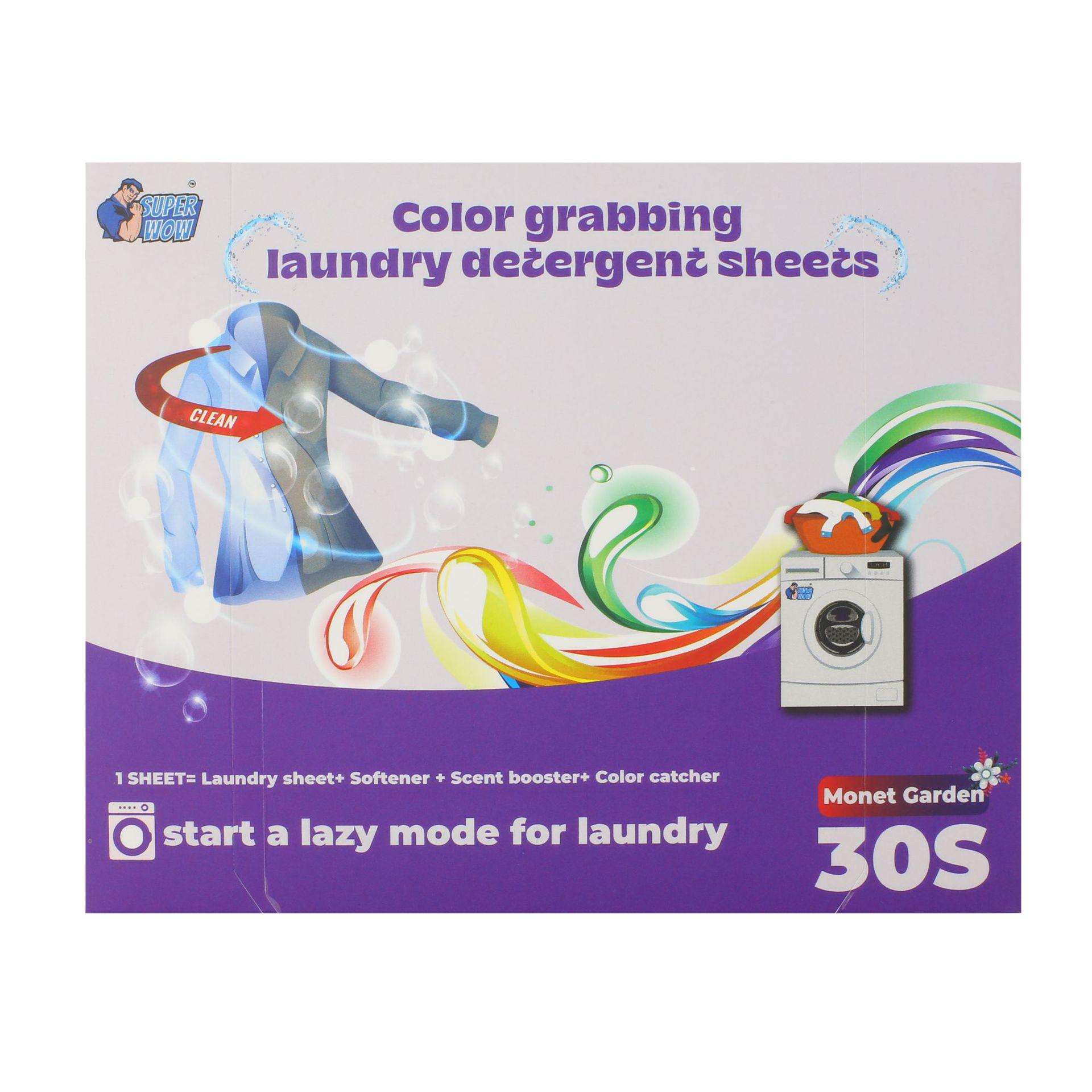 Anti-interference Dye Transfer Laundry Sheet Machine - Wash and Absorb Color Paper - Clean and Worry-free - Absorbent Color Sheet