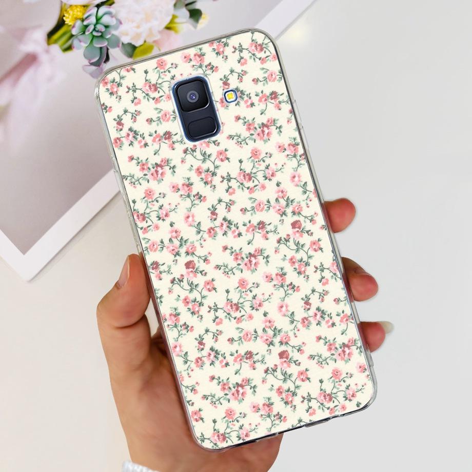Coques For Samsung Galaxy A6 2018 phone back case SM-A600 A600F for samsung A6 plus 2018 A605 A605F A6+ Fundas protective Cover