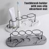 New Diatomaceous Earth Drying Mat Electric Toothbrush Holder Bathroom Waterproof Mat Coaster Absorbent Mat, Non-slip.