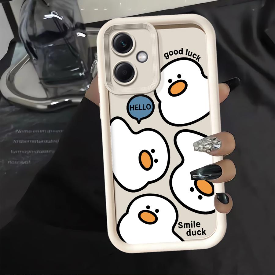 Phone Cover Case for Xiaomi Redmi Note 14 Pro Plus 13C 12 A1 A2 A3 A4 11 Note 13 10 12s 11s 12C 14C Stylish Cartoon Duck