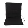 Electric Heating Seat Cushion Foldable Stadium Seats Heated Cover Pads with Backrest for Camping