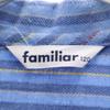 Familiar Long Sleeve Shirt 120 Blue Kid's Used