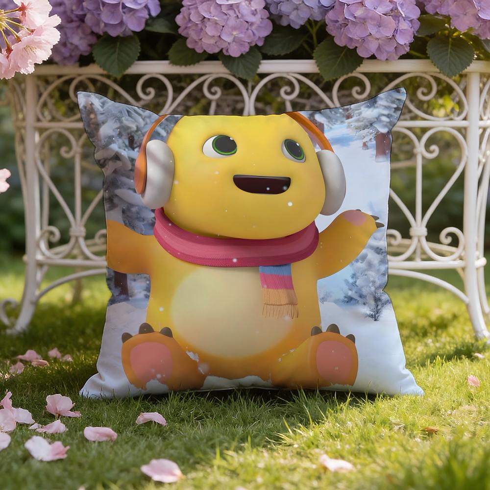 Cute N-Nailong Cushion Cover Home & Car Dual-Scene Pillow Cover: Reversible for Premium Comfort