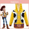 Woody Reißverschluss-Hoodie Sweatshirt Weiches Auffälliges Toy Story Kostüm Für Kinder