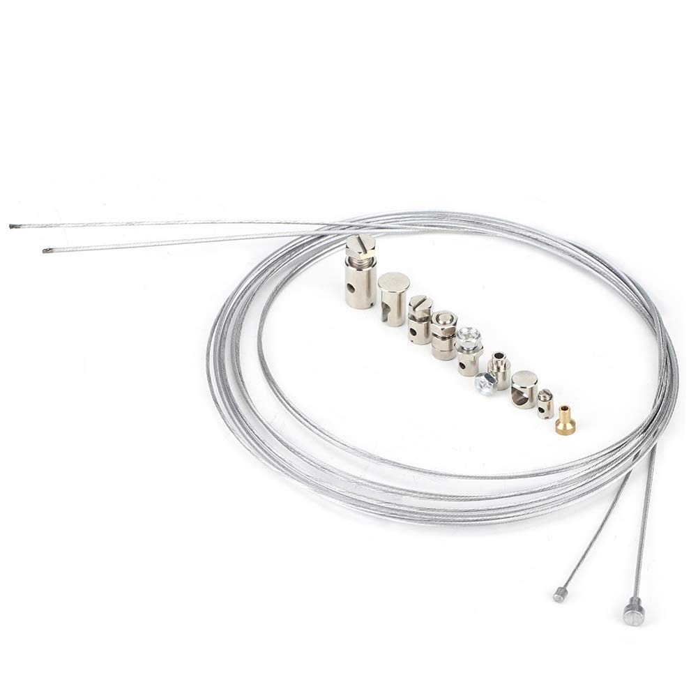 Clutch Cable Repair Kit, Motorcycle Emergency Brake Throttle Accelerator Cable Repair Kit Steel Universal
