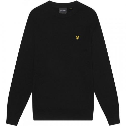 Lyle & Scott Mens Knitted Crew Neck Sweatshirt