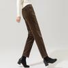 Autumn Winter Casual Straight Pants High Waist Elastic Band Korean Women Fashion Harem Trousers