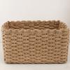 Handwoven Storage Basket — Home & Desktop Organizer for Sewing Supplies, Miscellaneous Items, and Cosmetics