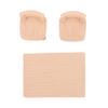 Dollhouse Table Chair Set 1/12 Mini Table Chairs Dining Room Furniture Resin Model