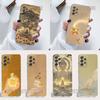 Religious Art Golden Buddha Ornate Phone Case Silicone For Samsung S30,23,21,22,20 FE lite,S10,9,PIus Note20ultra Transparent