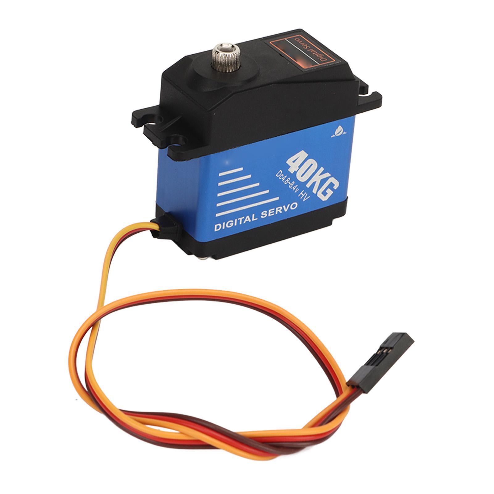 

Водонепроникний цифровий сервопривід RC з високим крутним моментом 40 кг із сервоприводом 25T для 110 18 автомобілів RC.