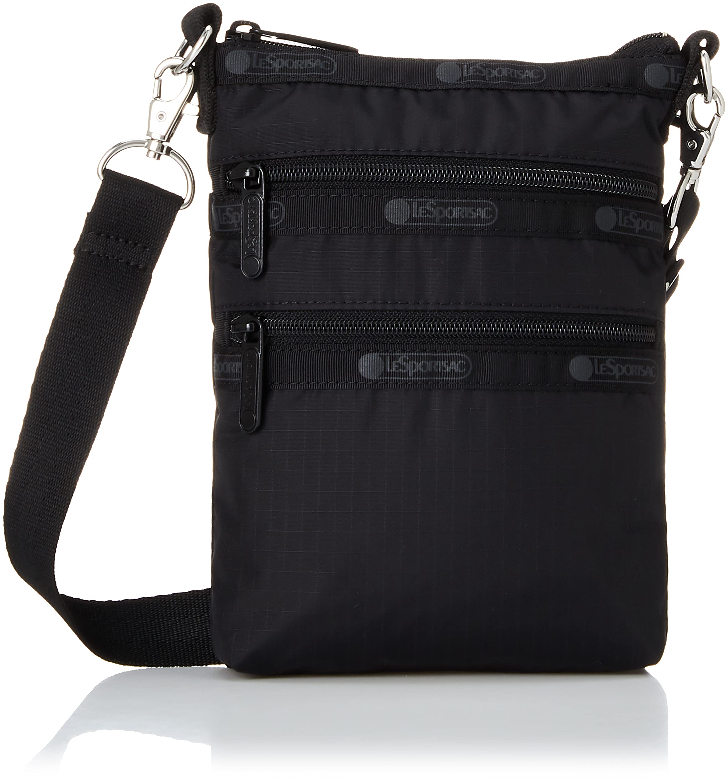 

Офіційна сумка через плече 3 ZIP Recycled Black JP [LeSportsac] CROSSBODY/4007 жіноча