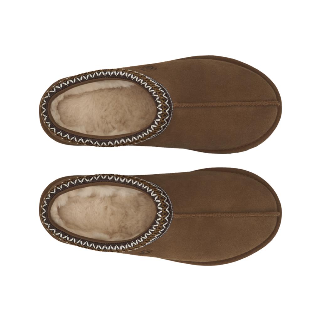 UGG Kapcie Tasman Kasztanowe Damskie Trampki Brązowe 5955-CHE