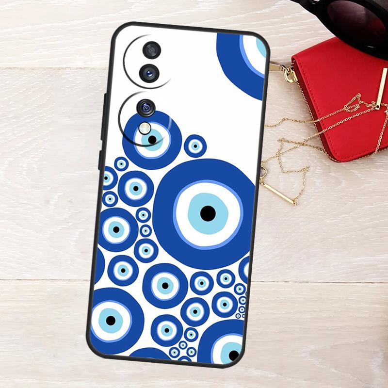 Evil Eyes Case For Honor Magic 8 7 5 6 Pro X9a X9b X9c X9d X8c X8b Win RT 50 70 90 200 400 Lite Cover