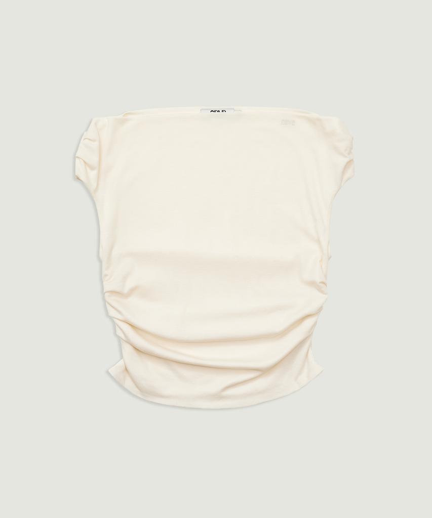 GROVE Cloud Off-Shoulder T-Shirt (Ivory)