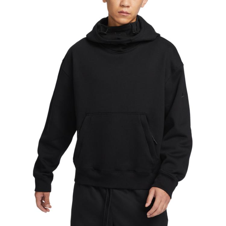 Nike Pánská mikina s kapucí Therma-Fit Tech Fleece Černá FB7828-010