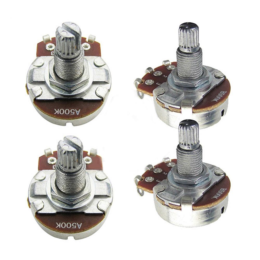 

Metal Split Shaft Linear Taper Pot Long Lever Potentiometer Electric Guitar B250K