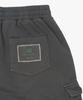 Jikun Pigment Terry Wide Cargo Shorts Gee265-304 Charcoal