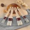 Cleaning Brush Pastry Brushes For Baking Basting Brush With Boar Bristle And Beech Hardwood Handles Culinary Oil Brush For Bbq Butter Grill Bbq Sauce