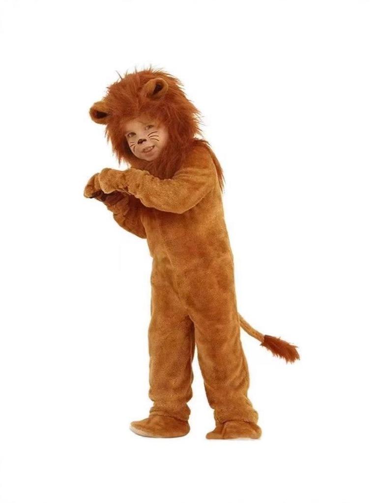 Halloween Lion Costume: Wizard of Oz Lion for Kids & Adults, Parent-Child Cosplay
