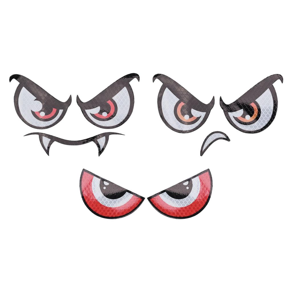 Cartoon-Augenaufkleber Elektrischer Rasenmäher-Flicken Gartengebrauch Haushaltsarbeiten Lebendiges Aussehen Für Robotische Geräte