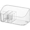 2025+ Small Organizer, Cosmetic Display Case,Multifunctional Desktop Stationery Storage Tray Acrylic Skincare Organizer